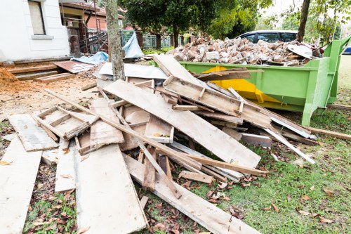 Professional muck away team managing waste in Uxbridge